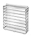 byAlegory Acrylic Palette Makeup Organizer With Removeable Dividers Designed To Stand & Lay Flat | 8 Spaces Fits Standard Size Palettes