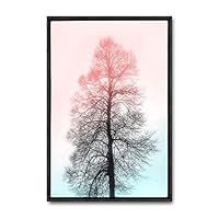 Framed Canvas Wall Art Animals, Flowers, Birds Canvas Prints Home Artwork Decoration for Living Room, Bedroom - 16x24 inches