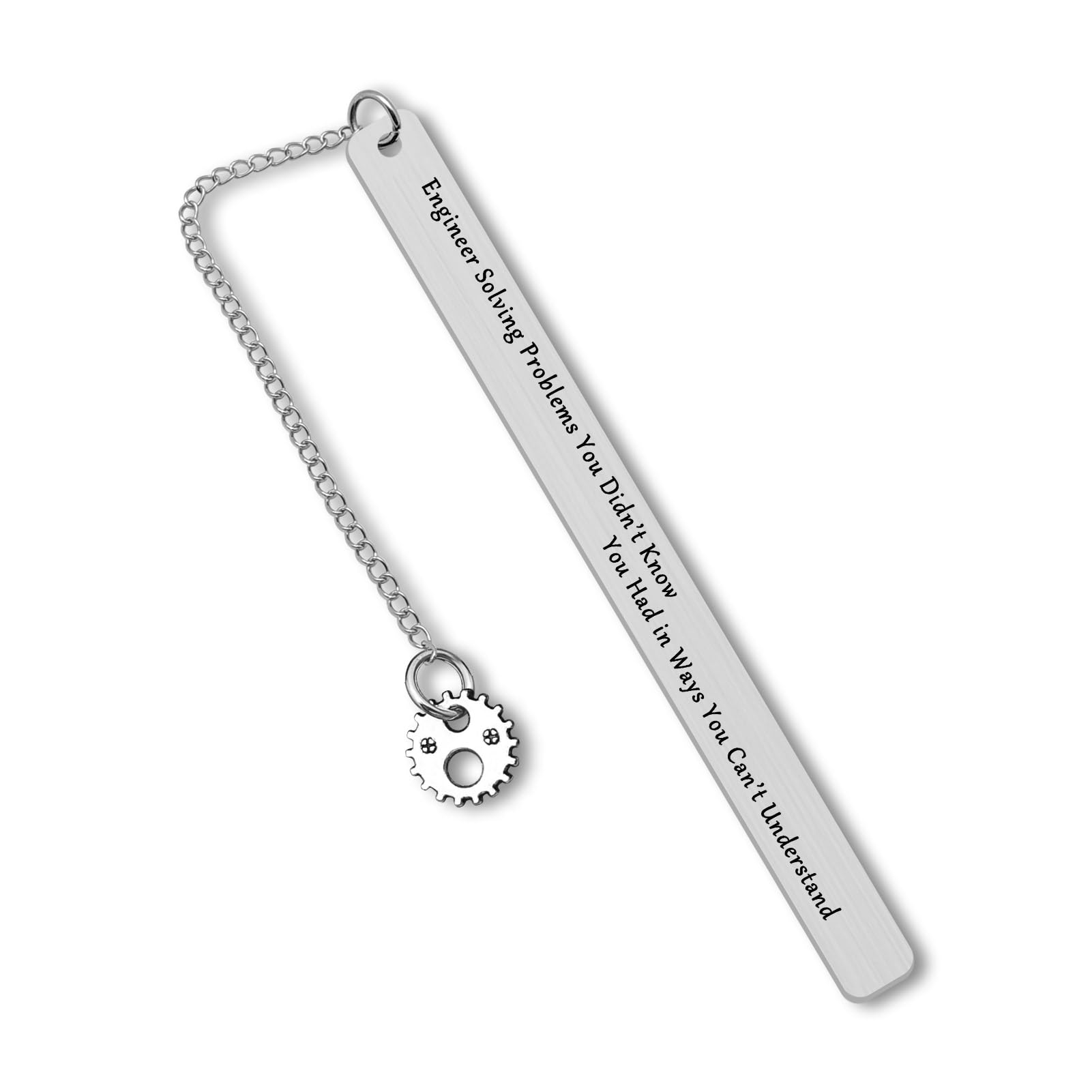 Dabihu Bookmark Gifts for Engineer Mechanical Design Engineering Gear Funny Learned Student Construction School Graduation