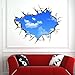 Sajanic 3D Blue Sky Wall Stickers for Ceiling Real Feeling Suit for Bedroom Living Room Nursery Kids Room Wall Decoration (Blue Sky Big)
