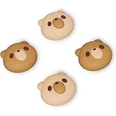 PlayVital Joystick Caps for Nintendo Switch, Thumbstick Caps for Switch Lite, Analog Cover for OLED Joycon Thumb Grips - Cozy