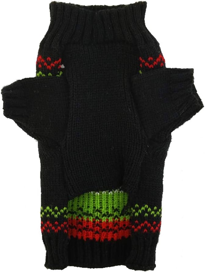 TENGZHI Christmas Dog Costumes Knitted Pet Dog Christmas Sweater,Reindeer Holiday Pet Clothes Jumper For Small Medium Large Dogs Puppy Kitten Cats - Image 5