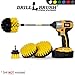 Drill Brush - Bathroom Cleaning Brush Set - Scrub Attachment for Drill - Cleaning Drill Brush Set - Shower Scrubber - Drill Scrubber Brush Kit - Scrub Brush Attachment for Power Drill - Grout Cleaner