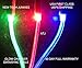 New Tech Junkies 39-Inch Glow-in-the-dark LED Light Usb to 30pin Data Sync Charger Cable (Blue)