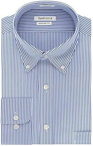 Van Heusen Men's Dress Shirt Regular 