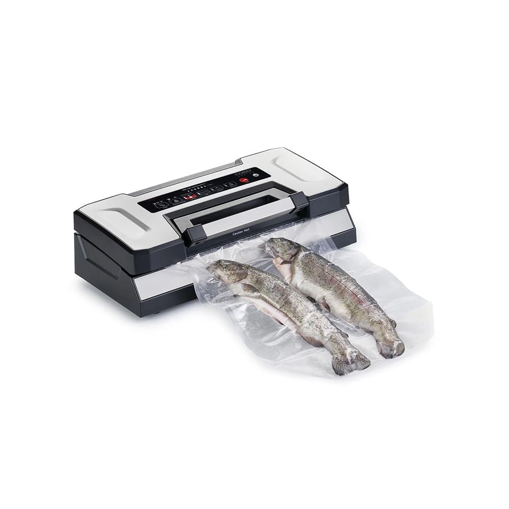 CASO VRH 790 advanced Pro - Vakuumierer, Vakuumiergerät, Testurteil Sehr Gut, 200 Vakuumiervorgänge non-stop, mit patentierter CASOTEK Liquid Funktion, doppelte Schweißnaht, inkl. Vakuumbeutel 4