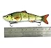 LEERYA 9cm Plastic Popper Fishing Lures Bass Top water Rattles (9CM)