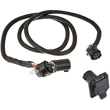 Amazon.com: Dodge Ram 1500 2500 3500 Rear Bumper Trailer ... bumper trailer wiring harness 