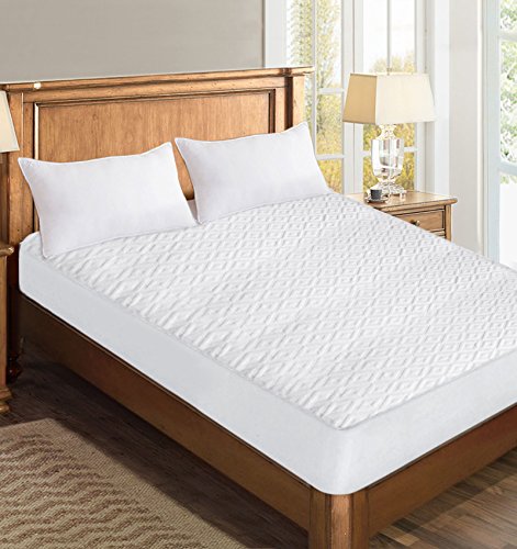image for Marquess Waterproof Mattress Protector - Breathable Encasement Dust Mi