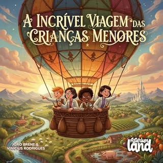 Livro A Incrível Viagem Das Crianças Menores: Asteriumland