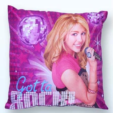 Hannah Montana Got To Rock Cushion Amazon Co Uk Kitchen Home