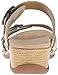 Dansko Women's Manda Slide Sandal, Oyster Washed Leather, 38 EU/7.5-8 M US