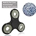 Moopai The Anti-Anxiety Fidget Spinner Helps Focusing Fidget Toys Premium Quality EDC Focus Toy for Kids & Adults Best Stress Reducer Relieves ADHD Anxiety and Boredom(Black)
