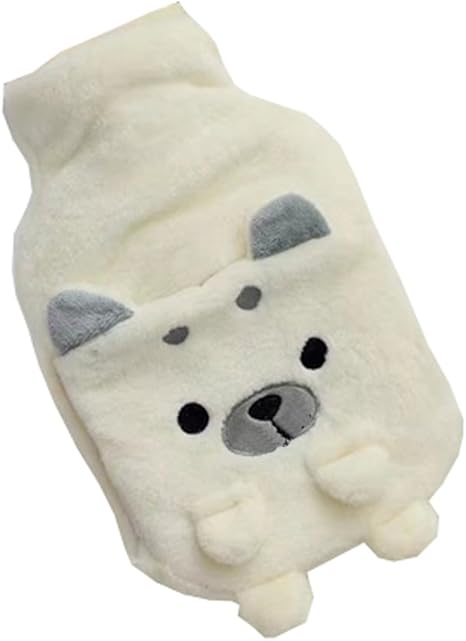 Amazon 漫画の犬のゴムウォーターウォッシャブルぬいぐるみカバー暖かい手 白 Hornet Park 温熱ピロー