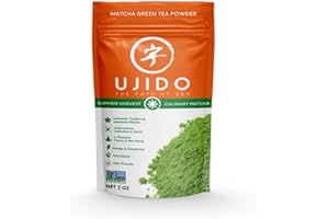 UJIDO THE PATH OF ZEN Ujido Summer Harvest Culinary Matcha, 2 oz., 46 Servings – Culinary Grade Japanese Matcha Powder – Gluten Free & Keto Friendly – Smooth, Mellow Flavor – for Teas, Lattes, Cooking, & Baking