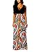 Roiii WOMEN SUMMER FLORAL PARTY EVENING BEACH LONG Boho MAXI DRESS SIZE 4-20
