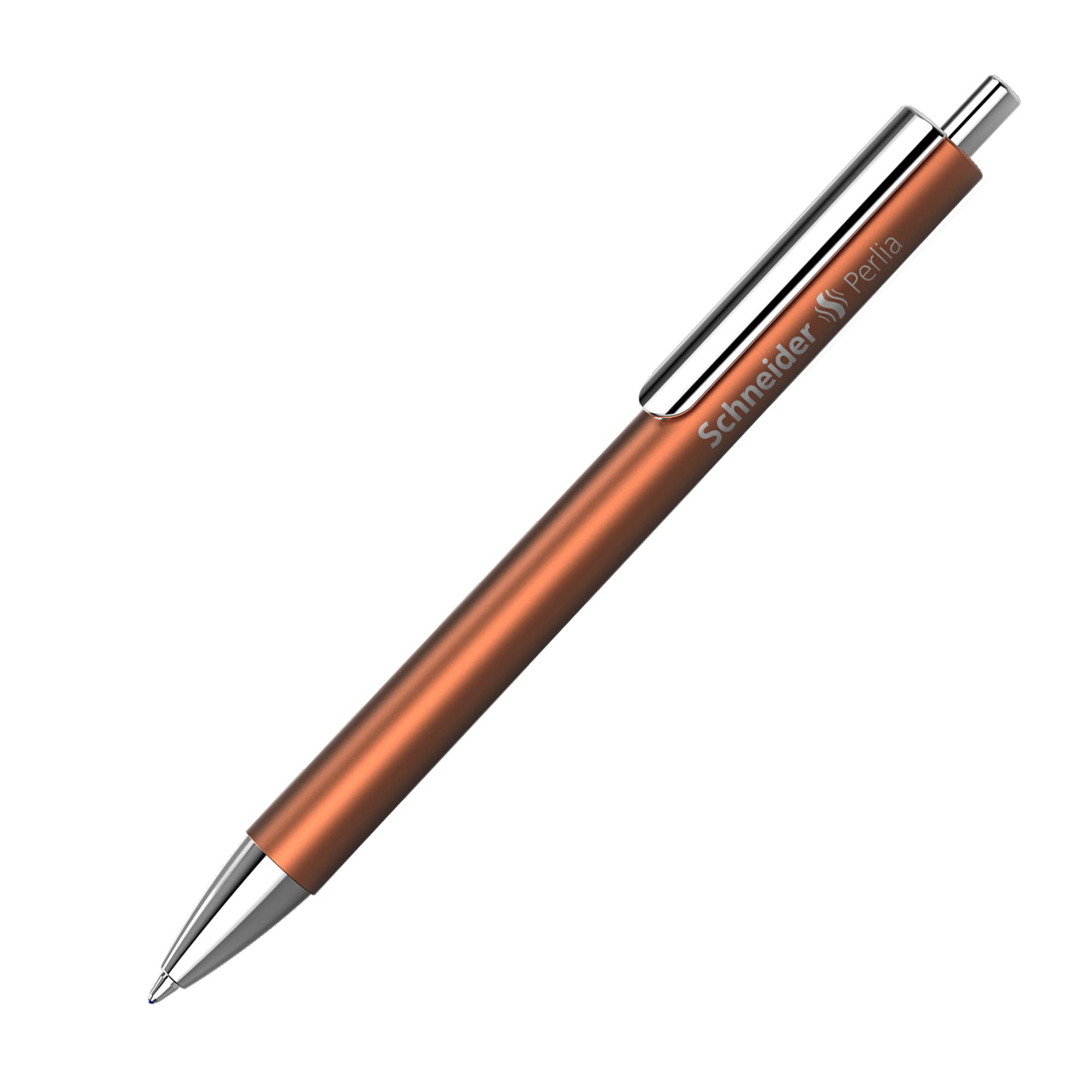 Schneider Perlia Ballpoint Pen Bronze Slider 755 M Blue
