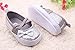 Toddler Prewalkers Sequin Bowknot Sneaker Baby Crib Shoes 12-18 Months