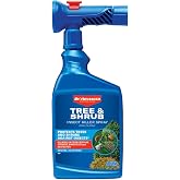 BioAdvanced Tree &amp; Shrub Insect Killer Spray - Outdoor Pest Control - 32 oz | Ready-to-Spray - Kills on Contact - Rainproof in 1 Hour - Up to 2 Weeks Protection