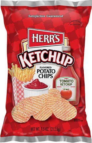 Herr's Potato Chips 1-Ounce Bags (Pack of 42)