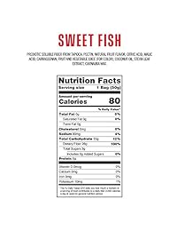 SmartSweets, Gummy Candy Variety de 8 (2 pez dulce, 2 budistas de cola, 2 cojinetes de fruta, 2 cojinetes de goma, 2 rodamientos de goma) – libre de alcoholes de azúcar y sin edulcorantes artificiales, edulcorados con Stevia