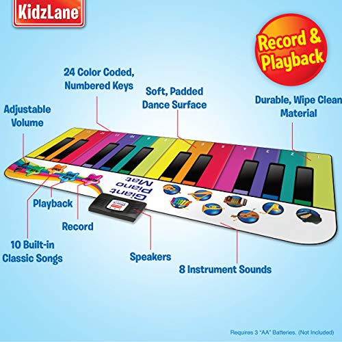 2 Kidzlane+Floor+Piano+Mat+Keyboard