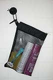 Shower Bag Tote, Mesh Caddy Toiletry Organizer, Shower Caddy with Suction Cup, Gym Tote, Toiletries Bag, Mesh Caddy, Toiletry Organizer, Quick Dry Mesh, 9" X 12" - Heavy Duty - Made in USA