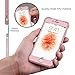 ORETECH Designed for iPhone 6S Plus Case, iPhone 6 Plus Case with [2 x Tempered Glass Screen Protector] 360° Full Body Hard PC Soft TPU Silicone Cover for iPhone 6 Plus/6s Plus - 5.5'' Rosegold