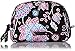 Vera Bradley Women's Cotton Medium Zip Cosmetic Makeup Organizer Bag, Alpine Floral, One Size