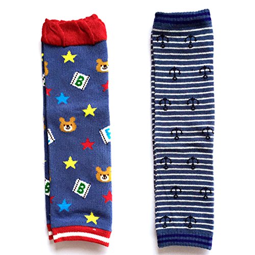 Elesa Miracle 6pack Baby & Toddler Cozy Soft Leg Warmers, Gift Set for Boys & Girls, Pink