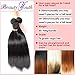 (16 18 20inches, Natural Color) Brazilian Hair Beauty Youth Brazilian Straight Virgin Hair 3 Bundles/Lot Bundles of Brazilian Hair 95-100g/pc