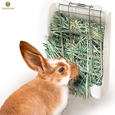 Pet Feeding Hay Feeder Rabbit Guinea Pigs Chinchillas Hamsters