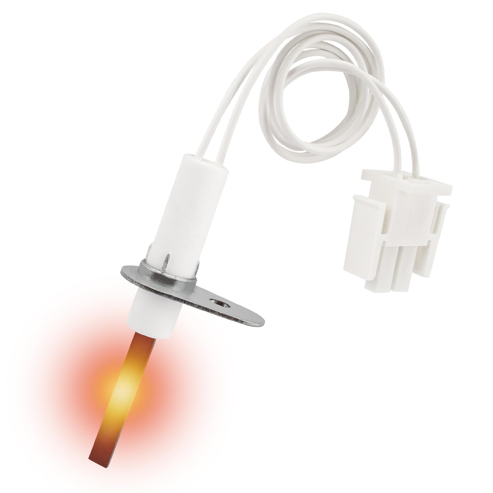 Photo 1 of 19W61 Furnace Ignitor Assembly for Lennox LB-112237A, LB112237A & 19W6101, Hot Surface & Gas Heater Furnace Replacement Igniters Parts & Accessories