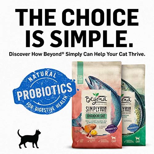 Purina Beyond Grain Free, Natural, High Protein Dry Cat Food, Tuna