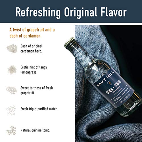 Soda + Tonic Water by Navy Hill Tonic Water with Quinine