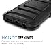 Galaxy S7 Case, MoKo Shock Absorbing Hard Cover Ultra Protective Heavy Duty Case with Holster Belt Clip + Built-in Kickstand for Samsung Galaxy S7 5.1 Inch (2016) - Black (NOT FIT Galaxy S7 Edge)