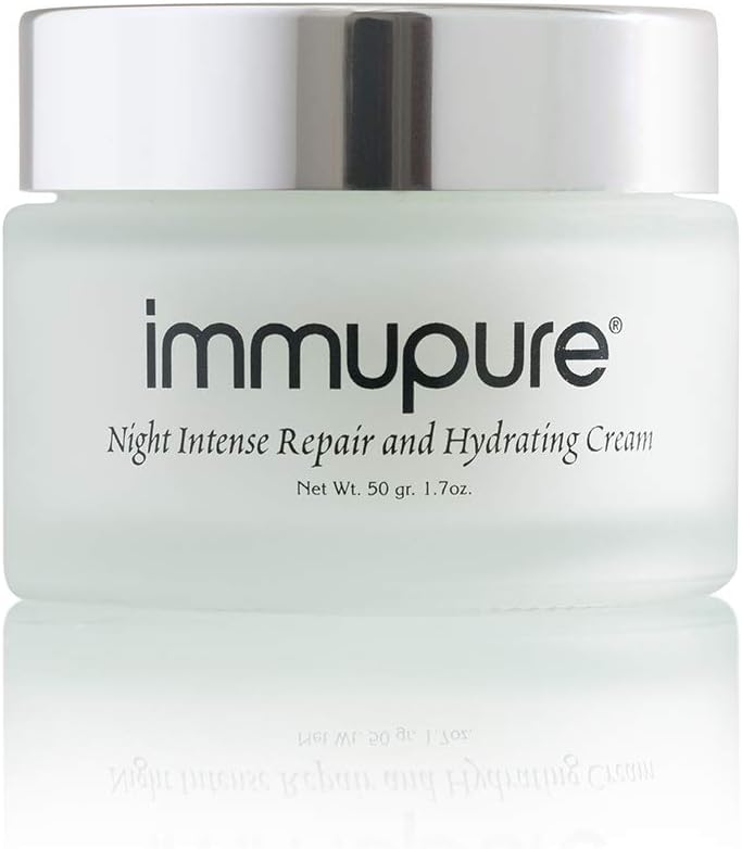 Night Intense Repair and Hydrating Cream - With 15% Colostrum. Helps to Reduce Scaring, Acne, Rosacea & Psoriasis.
