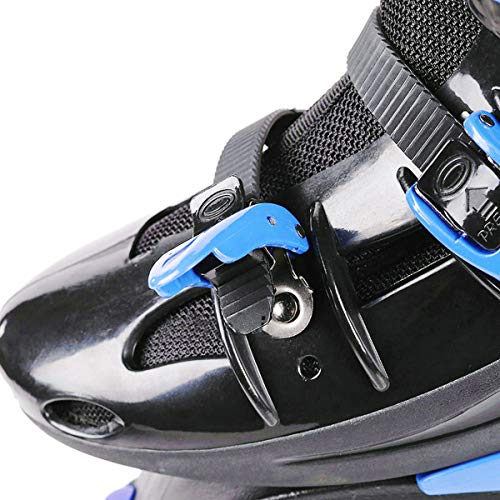 ZCOINS Unisex Kids Adults Anti-Gravity Running Boots Fitness Bounce Shoe Jumping Shoes 60-240 LBS. Black Blue - Thumbnail 4