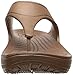 crocs Women's WN Platform Flip Sandal, Bronze, 9 B(M) US