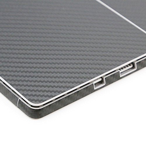 ArmorSuit - Surface Pro 2017 Screen Protector + Black Carbon Fiber Skin Back Protector MilitaryShield w/ Lifetime Replacements - Front Anti-Bubble Ultra HD Shield