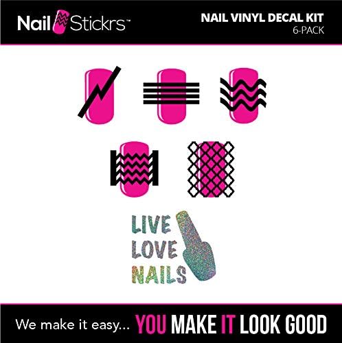 Nail Vinyl Decal Kit (6-pack)