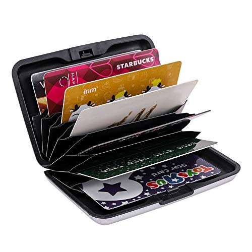 Elfish RFID Blocking Credit Card Protector Aluminum ID Case Hard Shell