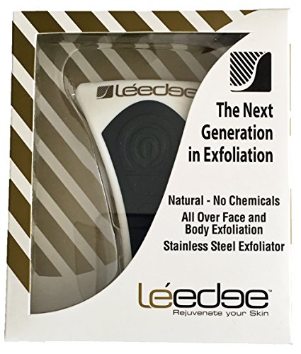 Le Edge Full Face and Body Exfoliator - Black with Gold Print (Limited Edition)