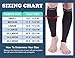 Doc Miller Compression Calf Sleeve for Men & Women, Premium Medical Grade, 20-30mmHg Graduated Support for Running, Calf Tear, Shin Splints, Knee High, Black Calf Sleeves, Extra Large Size, 2 Pair