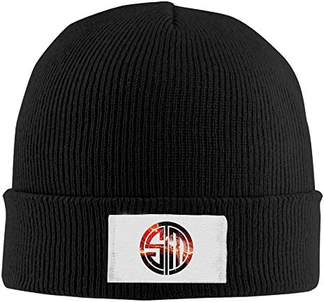 Unisex Tsm Team Solomid Logo Fashion Beanie Skull Cap Black