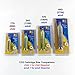 Premium Quality CO2 Rearming Kit Cylinder Cartridge Tank for Automatic/Manual Inflatable Life Jacket Lifejacket Life Vest Waist Pack Belt Lifesaving PFD CO2 Replacement Refill New (60-Gram)