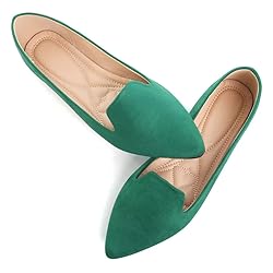 ChaiRong Zhou Women Flats Solid Color Suede Ballet