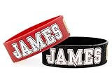 NBA Miami Heat Lebron James Player Silicone Rubber Bracelet