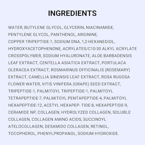 Copper Peptides Serum for Face with Liposomal 2% GHK-Cu, PDRN, Multi-Peptide & Hyaluronic Acid - Advanced Korean Anti-Aging Serum for Fine Lines, Firming, Skin Elasticity- 1 Fl Oz