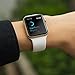 YunTree Compatible with Apple Watch Band 38mm 42mm iWatch Sports Band Replacement for Apple Watch Series 1 2 3 S/M M/L Size Comfortable Silicone Strap